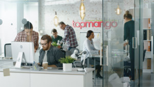 The interior of the Tapmango Office