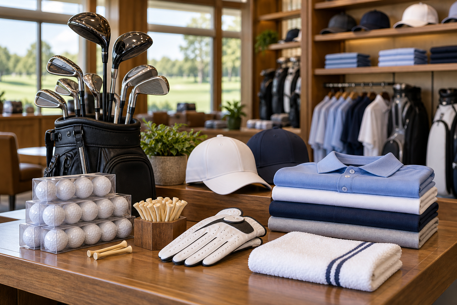 Pro shop product pushes