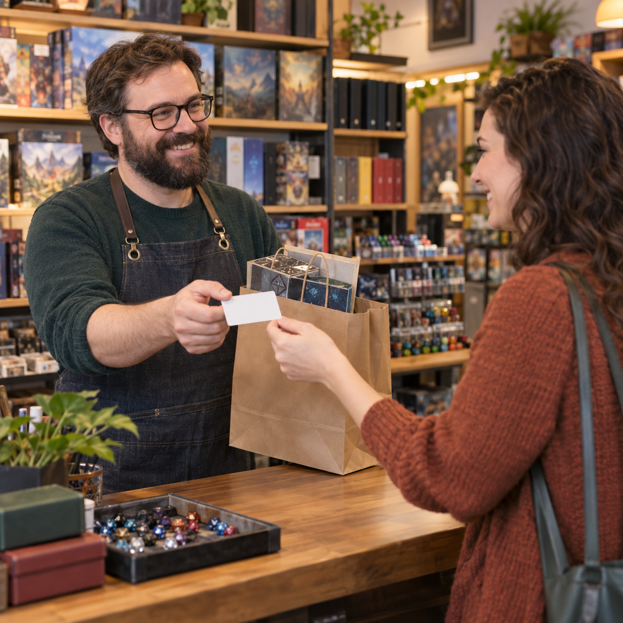 Store credit rewards