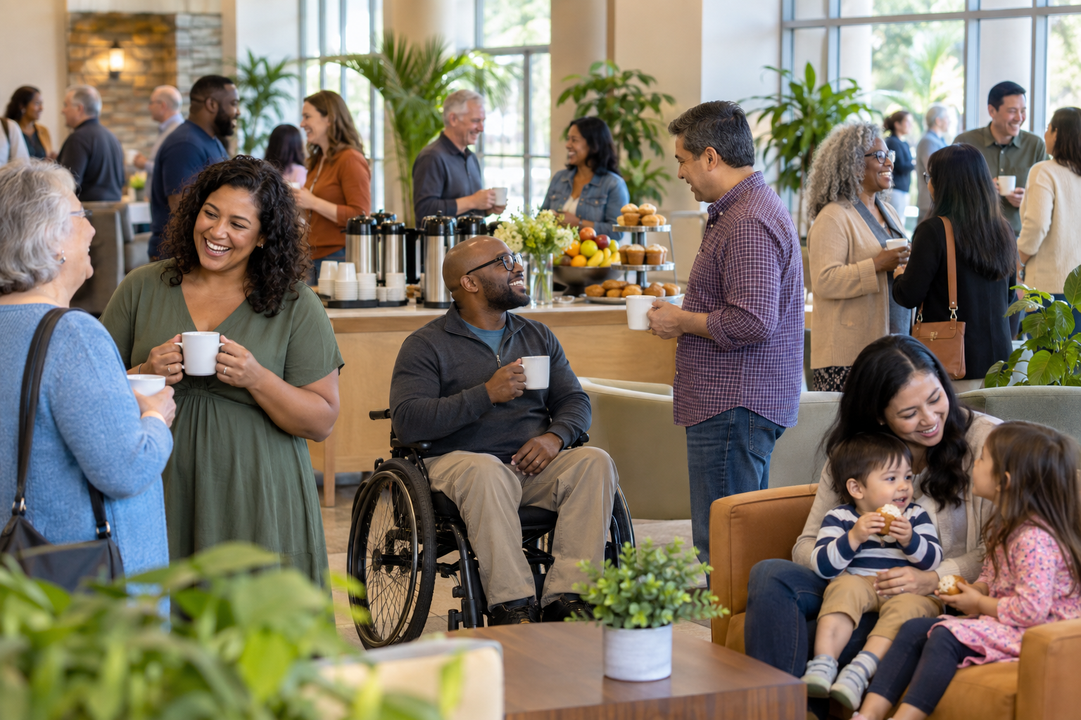 Automated welcome for first-time visitors
