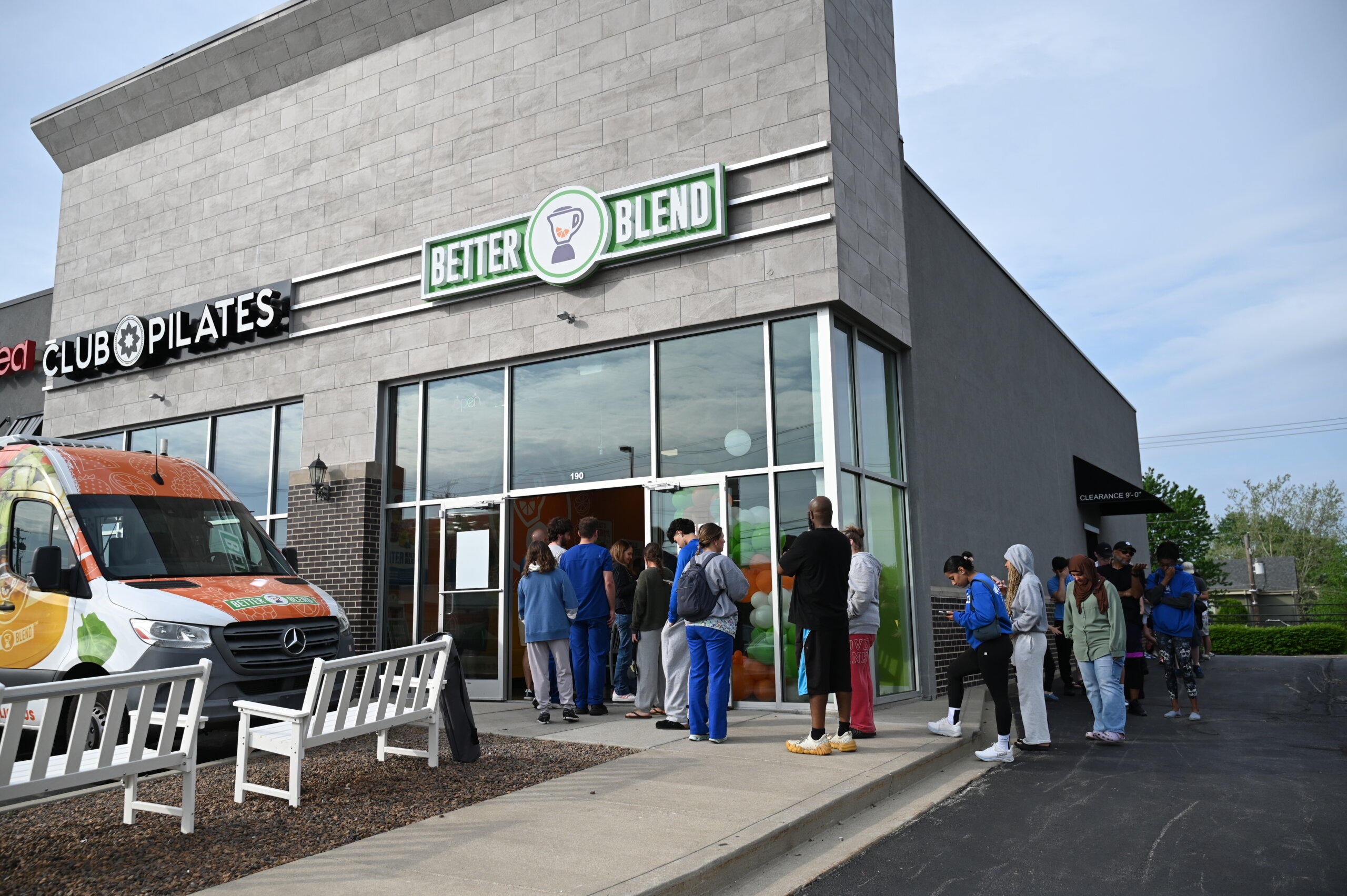 Fast casual storefront
