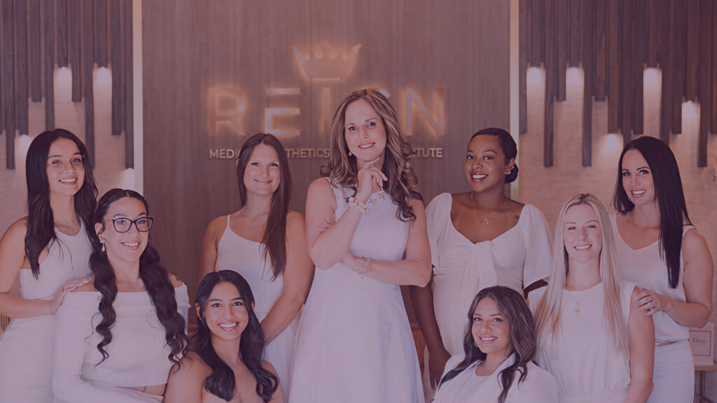 The Reign Aesthetics & Wellness team at the practice