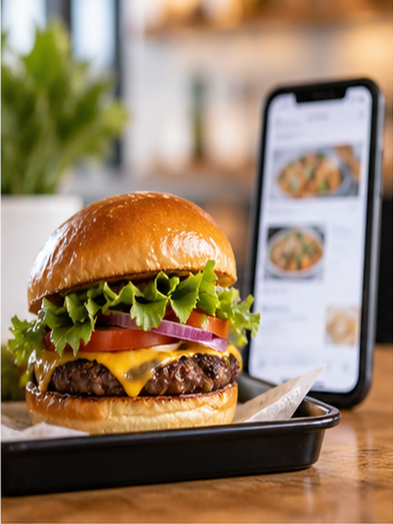 Ordering ahead from a phone