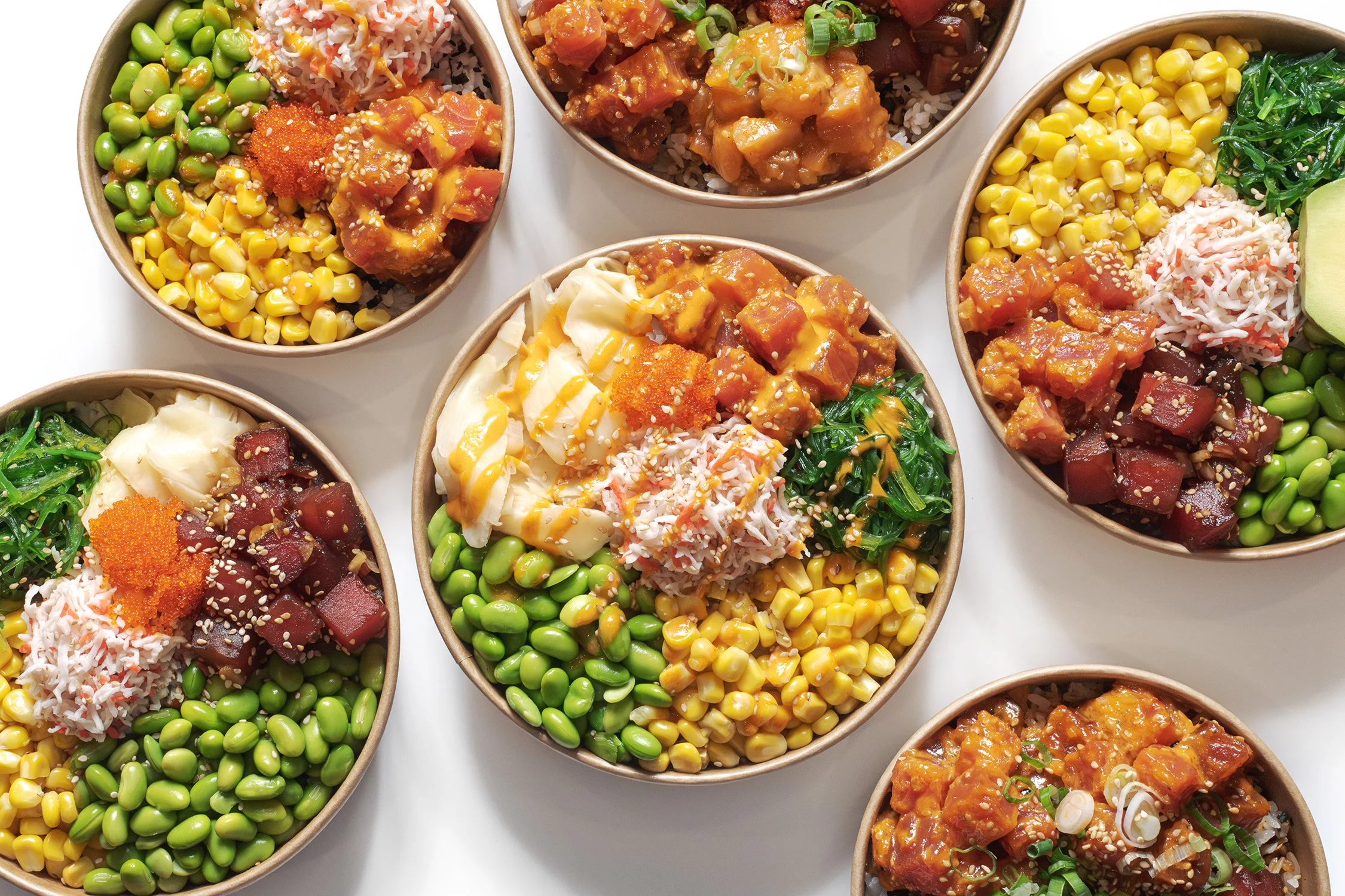 Steve’s Poke Bar bowls