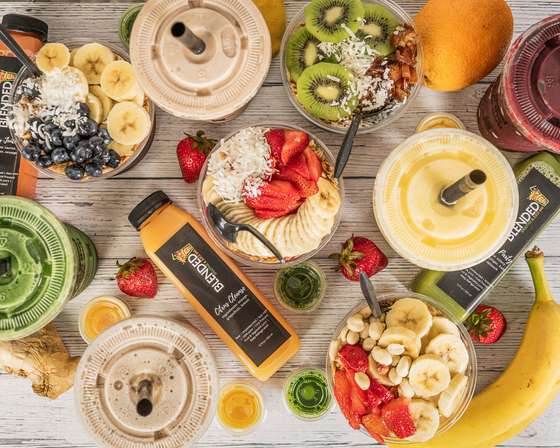 BLENDED smoothies and bowls